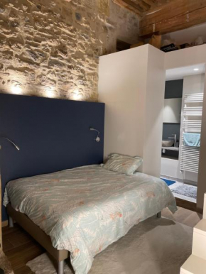 Chambre B&B dans appartement vue Saône calme absolu